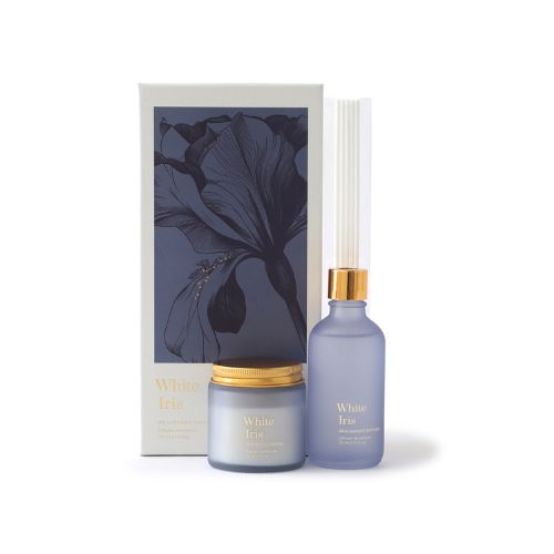 ホワイトアイリス/ミニフレグランスキット 110ml+70g | Laline（ラリン）オンラインショップ